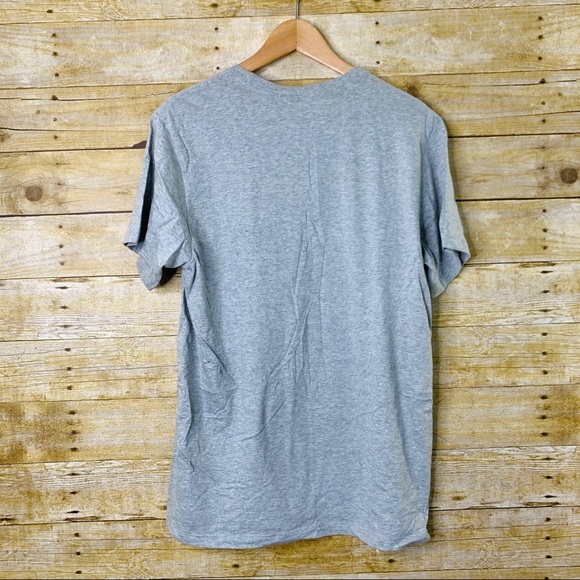 Calvin Klein Crew Neck T-shirt Short Sleeve Grey M - Picture 2 of 4